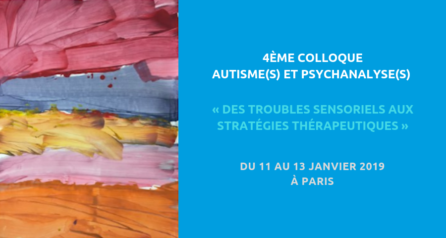 couverture de l'article NGI du 4ème colloque de la CIPPA, à Paris du 11 au 13 janvier 2019 : "Autisme et psychanalyse"