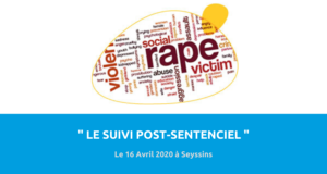 Image de couverture de l'article NGI concernant la journée d’étude 2020 du Centre ressource pour les intervenants auprès d'auteurs de violences sexuelles (CRIAVS) Rhône-Alpes : « le suivi post-sentenciel ». Le 16 Avril 2020 à Seyssins.